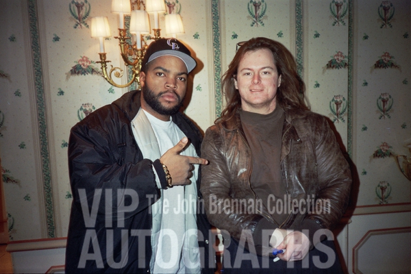 Ice Cube Photo with RACC Autograph Collector John Brennan Ice Cube Photo with RACC Autograph Collector John Brennan
