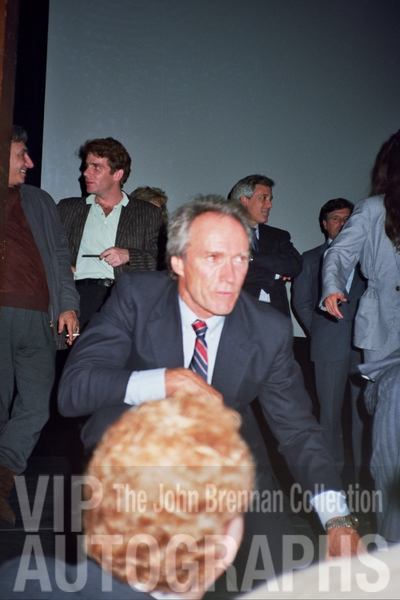Clint Eastwood Proof Signing Photo from RACC Autograph Collector John Brennan Clint Eastwood Proof Signing Photo from RACC Autograph Collector John Brennan
