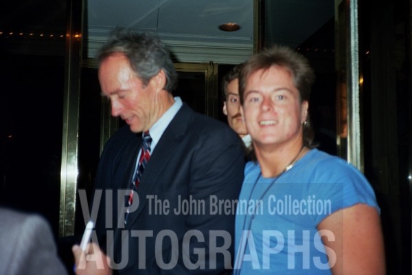 Clint Eastwood Photo with RACC Autograph Collector John Brennan Clint Eastwood Photo with RACC Autograph Collector John Brennan