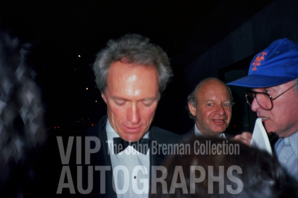 Clint Eastwood Proof Signing Photo from RACC Autograph Collector John Brennan