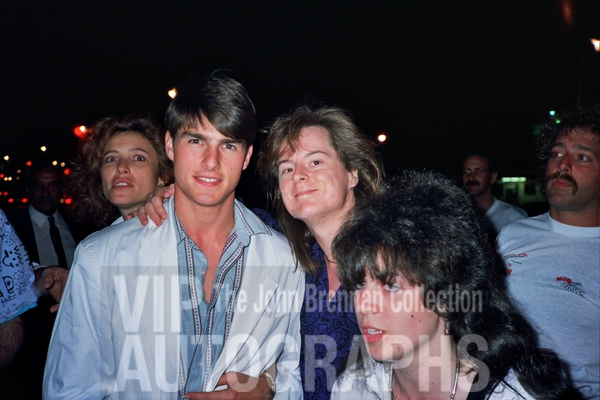 Tom Cruise Photo with RACC Autograph Collector John Brennan Tom Cruise Photo with RACC Autograph Collector John Brennan