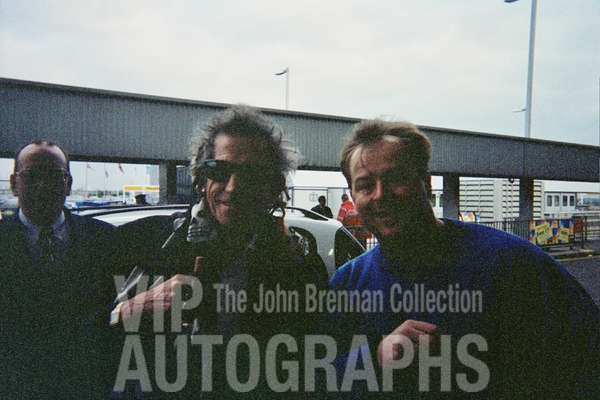 Keith Richards Photo with RACC Autograph Collector John Brennan