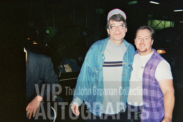 Stephen King Photo with RACC Autograph Collector John Brennan Stephen King Photo with RACC Autograph Collector John Brennan